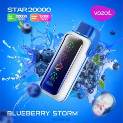 VOZOL STAR 20000 боровница олуја T8F885 | Vozol Vape Store
