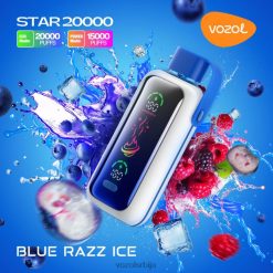 VOZOL STAR 20000 плави разз лед T8F884 | Vozol Vape Cena