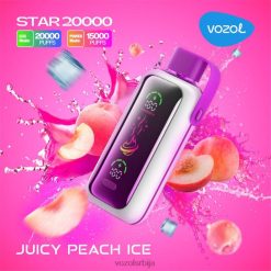 VOZOL STAR 20000 сочне брескве леда T8F8810 | Vozol Nikotin
